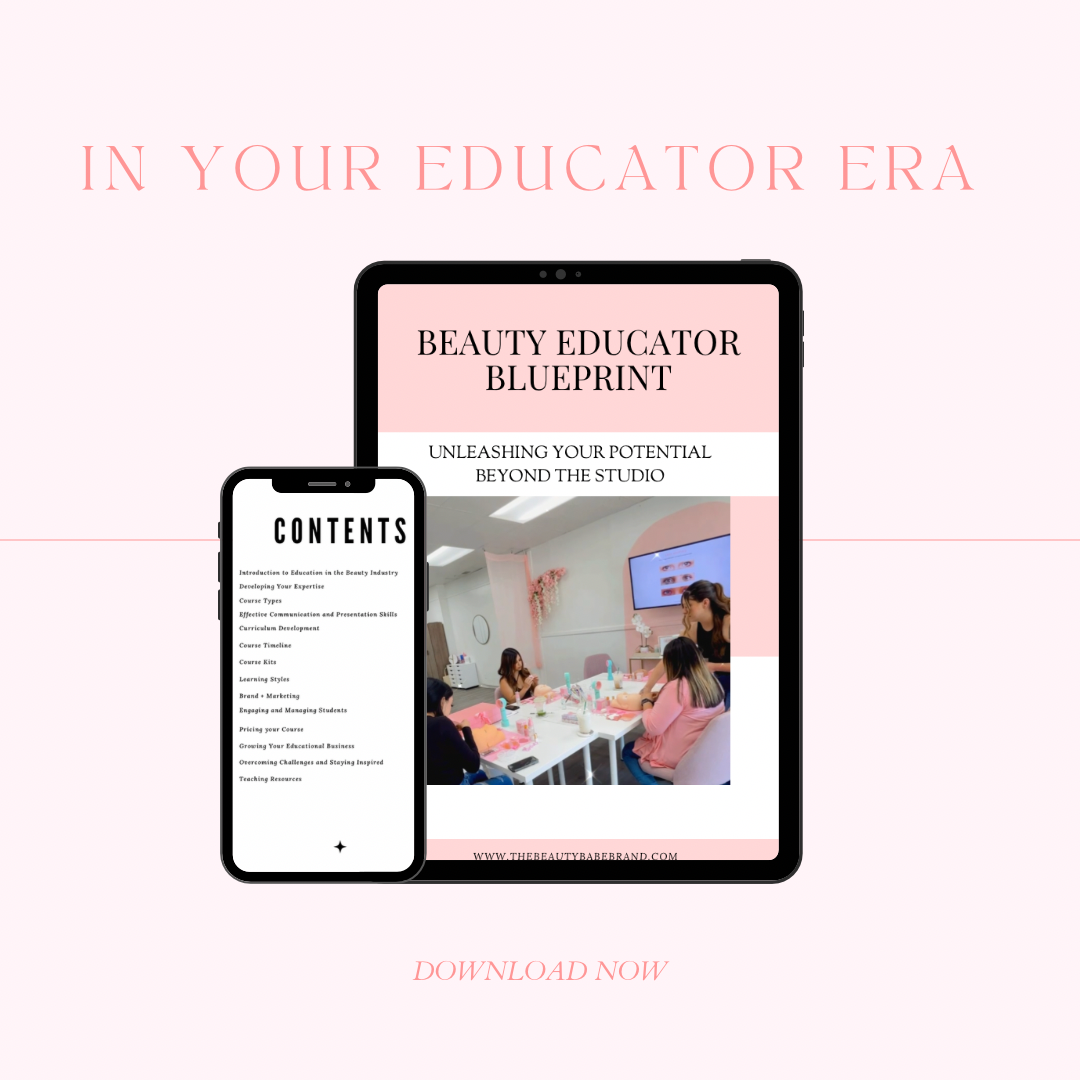 Beauty Educator Blueprint