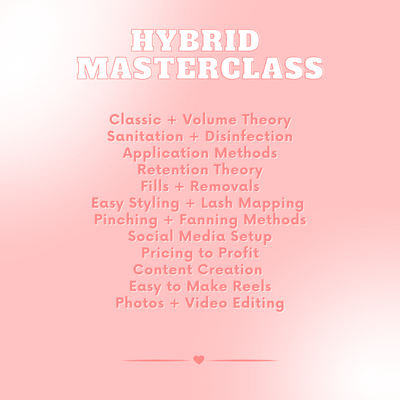 Hybrid Masterclass
